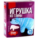 Р25035 Игрушка из глины Мишка