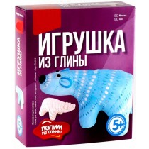Р25035 Игрушка из глины Мишка