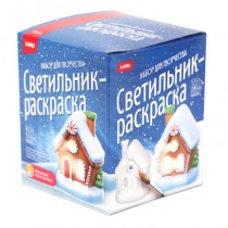 Р25043 Светильник-раскраска Домик 3D Art