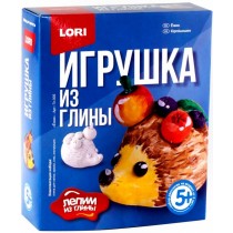 Р25036 Игрушка из глины Ёжик