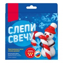 Р25038 Слепи свечу Снеговик