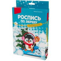Р25033 Роспись по дереву Пингвиненок